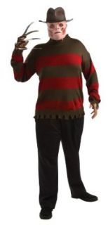 Nightmare On Elm Street Deluxe Sweater, Red/Black, Plus