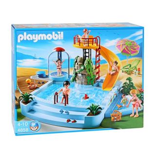Playmobil Piscine + Toboggan   Achat / Vente UNIVERS MINIATURE COMPLET