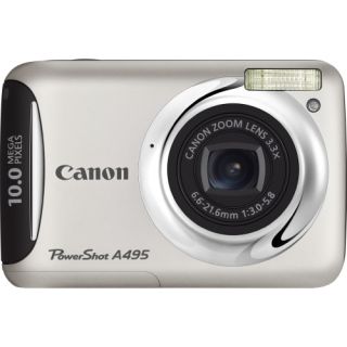 A495 10 Megapixel Compact Camera   6.60 mm 21.60 mm  