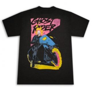 Ghost Rider Classic 90s T Shirt Black Clothing