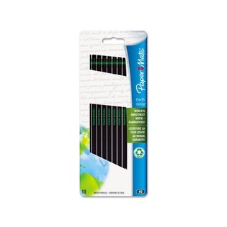 Paper Mate Earth Write Black Recycled Wood HB2 Pencils (Pack of 10