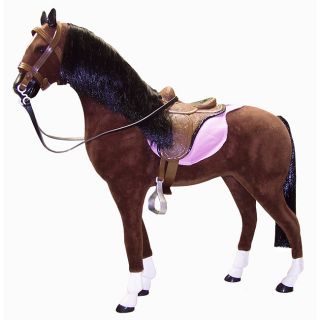 Thunder Horse with Saddle and Accessories (19 inch)