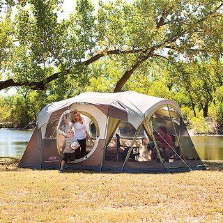 Coleman WeatherMaster 10 Person 3 Room Tent with Screen