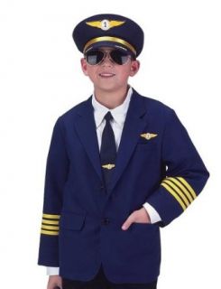 Jr. Airline Pilot with Cap, size 4/6 Clothing