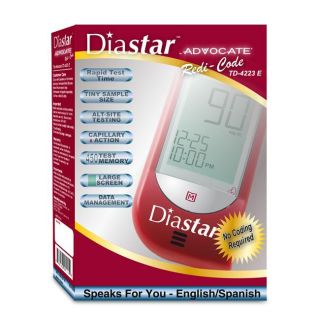 Diastar Advocate Redi Code Blood Glucose Monitor