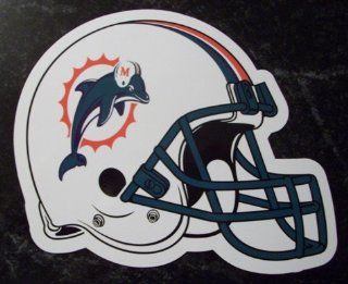 Miami Dolphins Helmet Logo NFL Car Magnet Sports