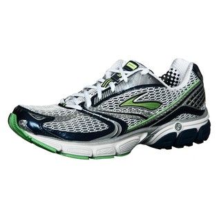 Brooks Mens Ghost 3 Neon Green/ Multi Running Shoes