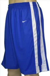 Nike Mens Hurricane Game Basketball Shorts Blue/white 3XL
