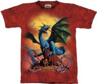 The Mountain Classic Blue Dragon Adult Tee Shirt XL