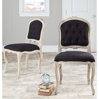 Montreux Black/ Antiqued White Side Chairs (Set of 2)