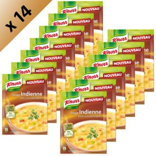 Knorr   Soupe à lindienne désydratée   14 x67g   Achat / Vente