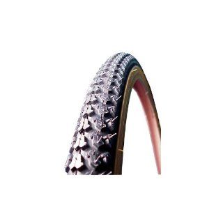 Kenda Cross Knobby Tire, 26 x 1 3/8 Wire Gum Wall Sports