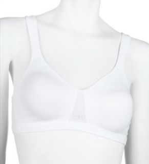 Champion Womens Double Dry Seamless Soft Cup Bra, White