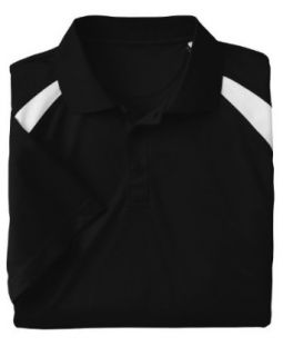 Harriton 4 oz. Polytech Colorblock Polo Golf Shirt M318