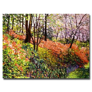 David Lloyd Glover Magic Flower Forest Canvas Art