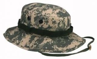 Marpat Digital Woodland Camo Jungle Boonie Hat (7.75, ACU) Clothing
