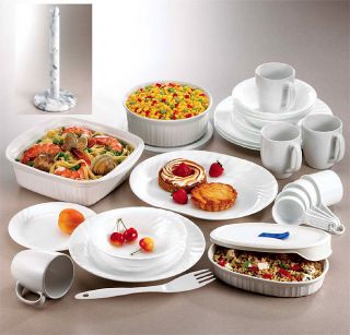 Corelle/French Serving/Cooking 28 piece Set
