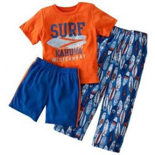 Carters Surf Kahuna 3 Piece Pajama Set 5T Clothing