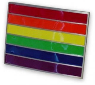 Rainbow Pride Belt Buckle #69 Clothing