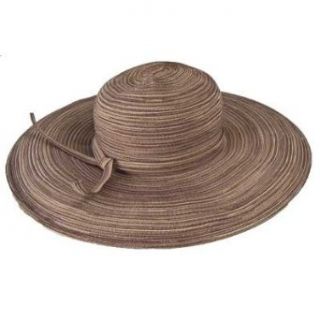 Packable Travel Sun Hat 5 brim,   NH04 (Brown) Clothing