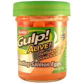 Gulp Alive Floating Salmon Eggs Fishing Bait (Fluorescent