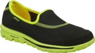Womens Skechers Walking Shoes Go Walk   Black/Lime (#13510) Shoes
