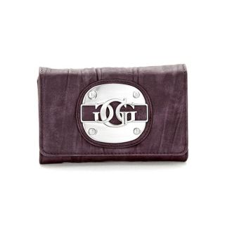 Guess Womens Purple Tri fold Wallet