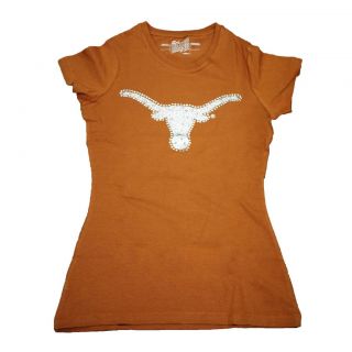 Campus Couture Womens Texas Longhorns Krista T shirt