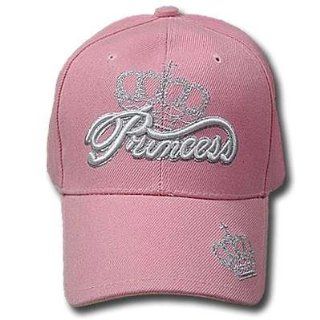 PINK PRINCESS CROWN YOUTH GIRL HAT CAP FASHION ADJ NEW