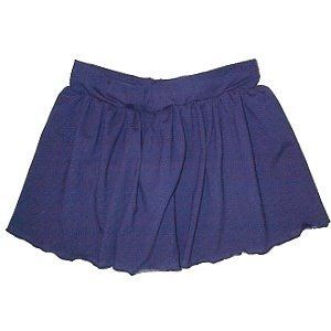Girls Plus Size Pleated Cotton Knit Scooter / Skirt