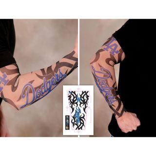 Los Angeles Dodgers Tattoo Sleeves (Pack of 2)