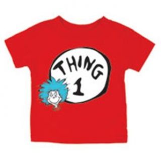 Dr. Seuss Thing 1 Red Juvenile T Shirt, 24 months