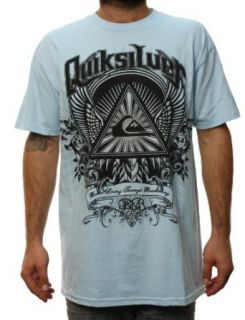 Quiksilver Mens Dark Eye MT0 T Shirt Baby Blue QSYT0FG5