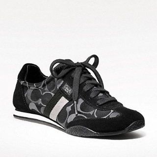  Coach Kinsley Black Grey Multi Sneakers (7.5 M US Women) Shoes