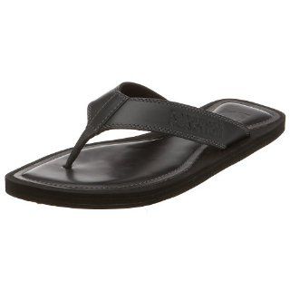 com Kenneth Cole REACTION Mens Coast is Clear Thong,Black,8 M Shoes