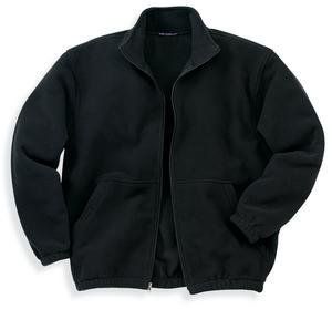 NEW Port Authority   R Tek Fleece Full Zip Jacket Black