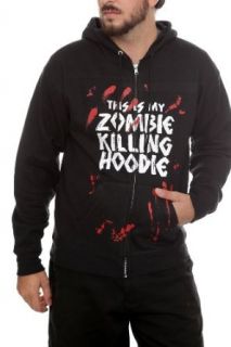 Goodie Two Sleeves Zombie Killing Zip Hoodie Clothing