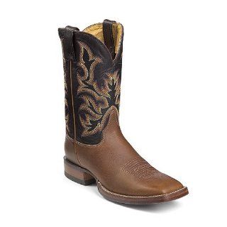  Justin Mens 13 AQHA Remuda Series Western Boots Size 10D Shoes