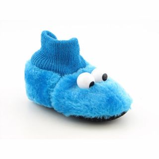 Sesame Street Infant Boys Cookie Monster Slippers