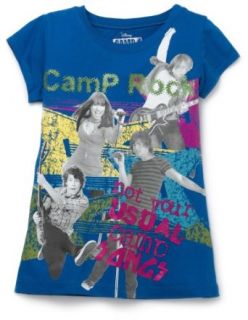 Disney Camp Rock Girls 7 16 Tee Shirt, Blue, S(7/8
