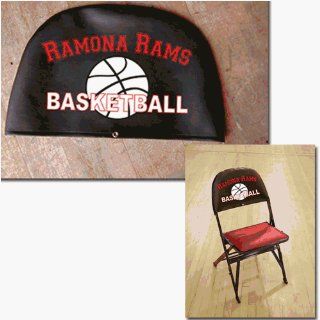 Basketball Court Accessories   Custom Vinyl Chair Back