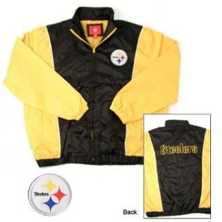 Reebok NFL Pittsburgh Steelers Windbreaker Jacket   XX
