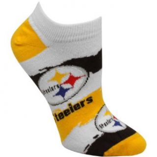 NFL Pittsburgh Steelers Womens Wave Ankle Socks Clothing