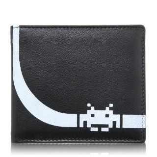 Space Invader Mens Leather Mustard Wallet Shoes