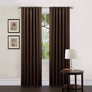 Lush Decor Brown 84 inch Luis Curtain Panels (Set of 2)