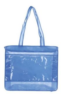 Useful Jelly Mesh Tote, Blue Clothing