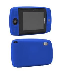 Mobile Sidekick LX Silicone Skin Blue Cover Case