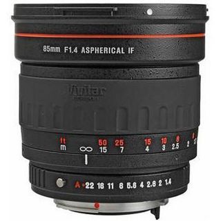 Vivitar 85 mm f/1.4 Aspherical Lens for Canon SLRs