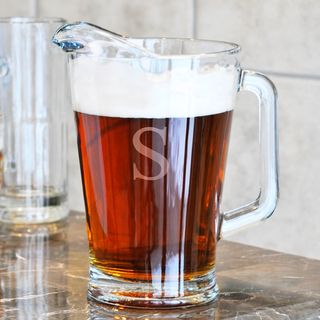 Custom Engraved All Purpose Glass Pitcher