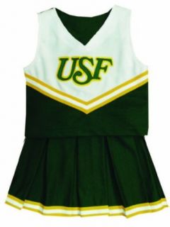 Size 20 South Florida Bulls Childrens Cheerleader Outfit